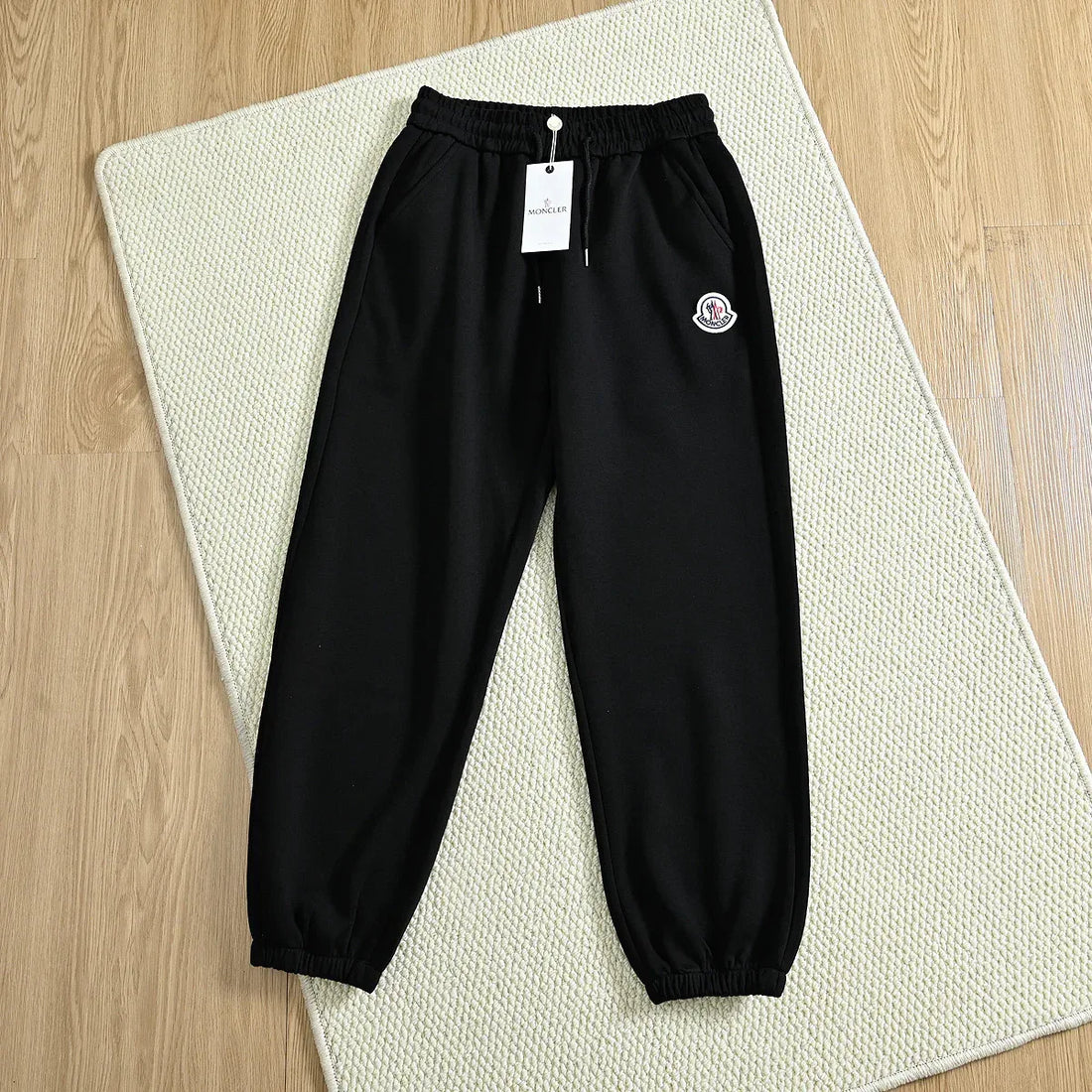 Casual Appliquéd Sweatpants - Cotton-Blend Jersey for All-Day Comfort - WEUXS