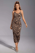 Kailani Leopard Bodycon Dress - WEUXS