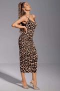 Kailani Leopard Bodycon Dress - WEUXS