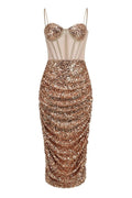 Layla Sequin Corset Dress - WEUXS