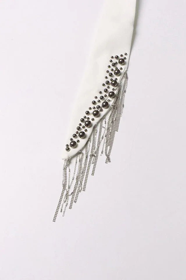Liberty Midi Dress with Tie Detail - View 7 | WEUXS