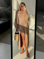 Luxe Faux Mink Maxi Cardigan - View 11 | WEUXS