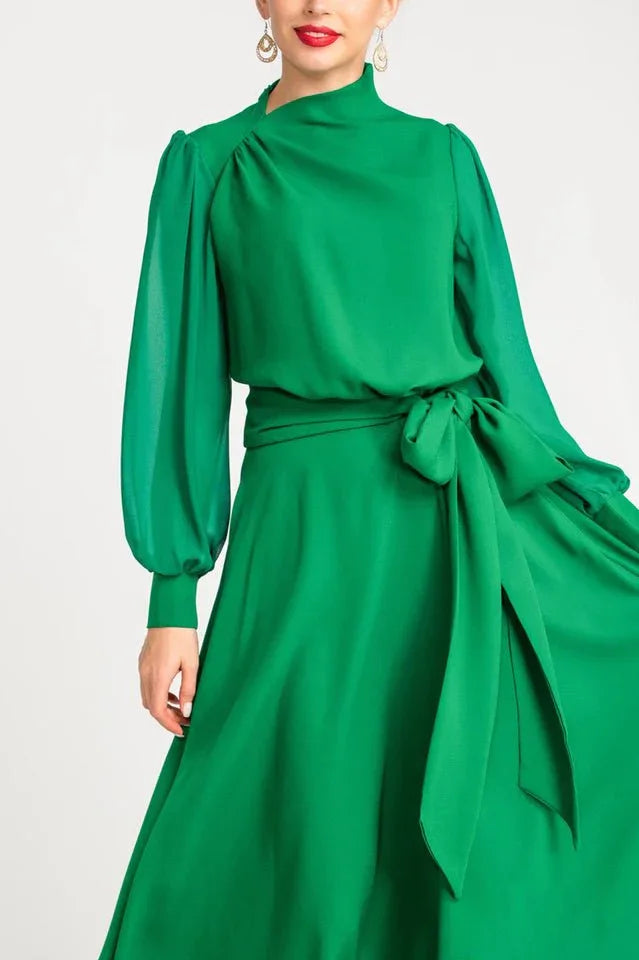 Magdalen Midi Dress - WEUXS