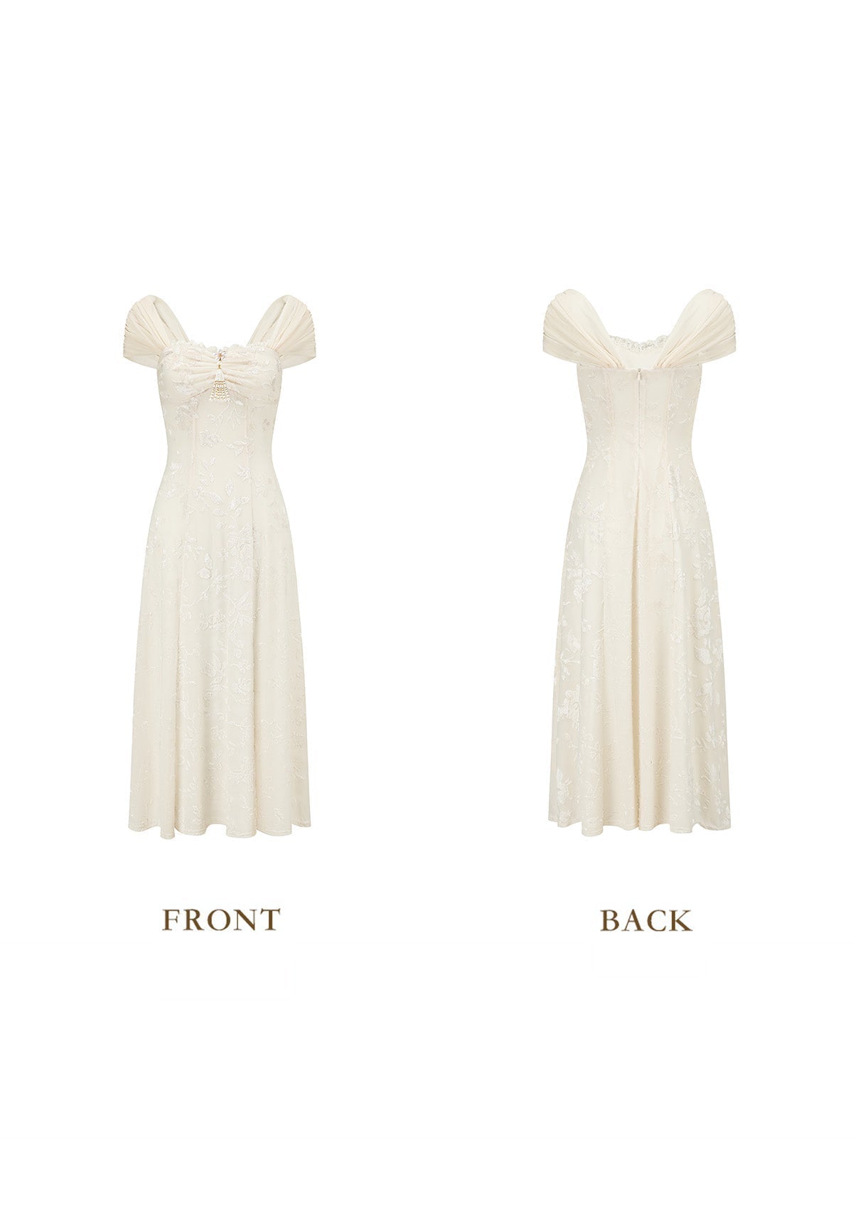 Maxi Fit and Flare Dress Secondary image