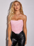 Strapless sweetheart corset top - View 70 | WEUXS