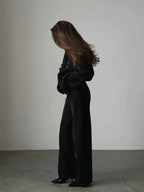 Sequin Tweed Cropped Jacket - View 6 | WEUXS