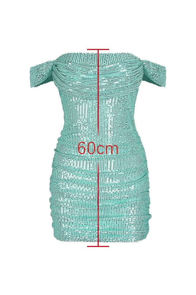 Natalie Sequin Homecoming Dress - WEUXS