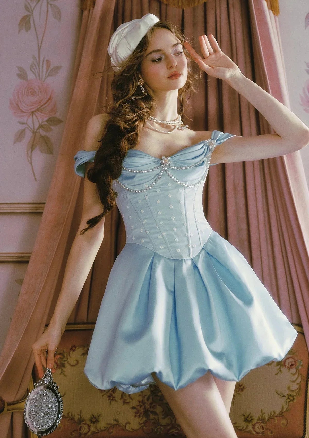 Off-the-Shoulder Party Dress - WEUXS