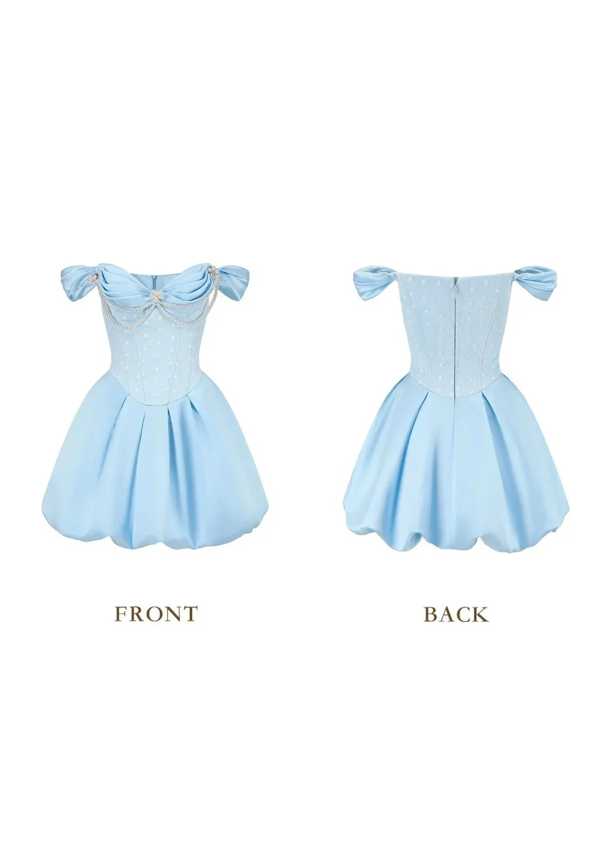Off-the-Shoulder Party Dress Secondary image