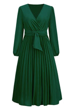 Midi Wrap Dress with Belt - View 10 | WEUXS