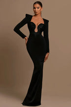Mermaid formal maxi dress - View 6 | WEUXS