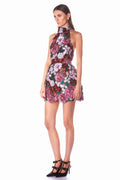 Polasa Sequins Flower Mini Dress - WEUXS