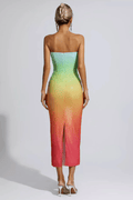 Regina Multicolored Sequin Bodycon Dress - WEUXS