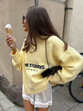 EMESTUDIOS Graphic Knit Sweater - View 6 | WEUXS
