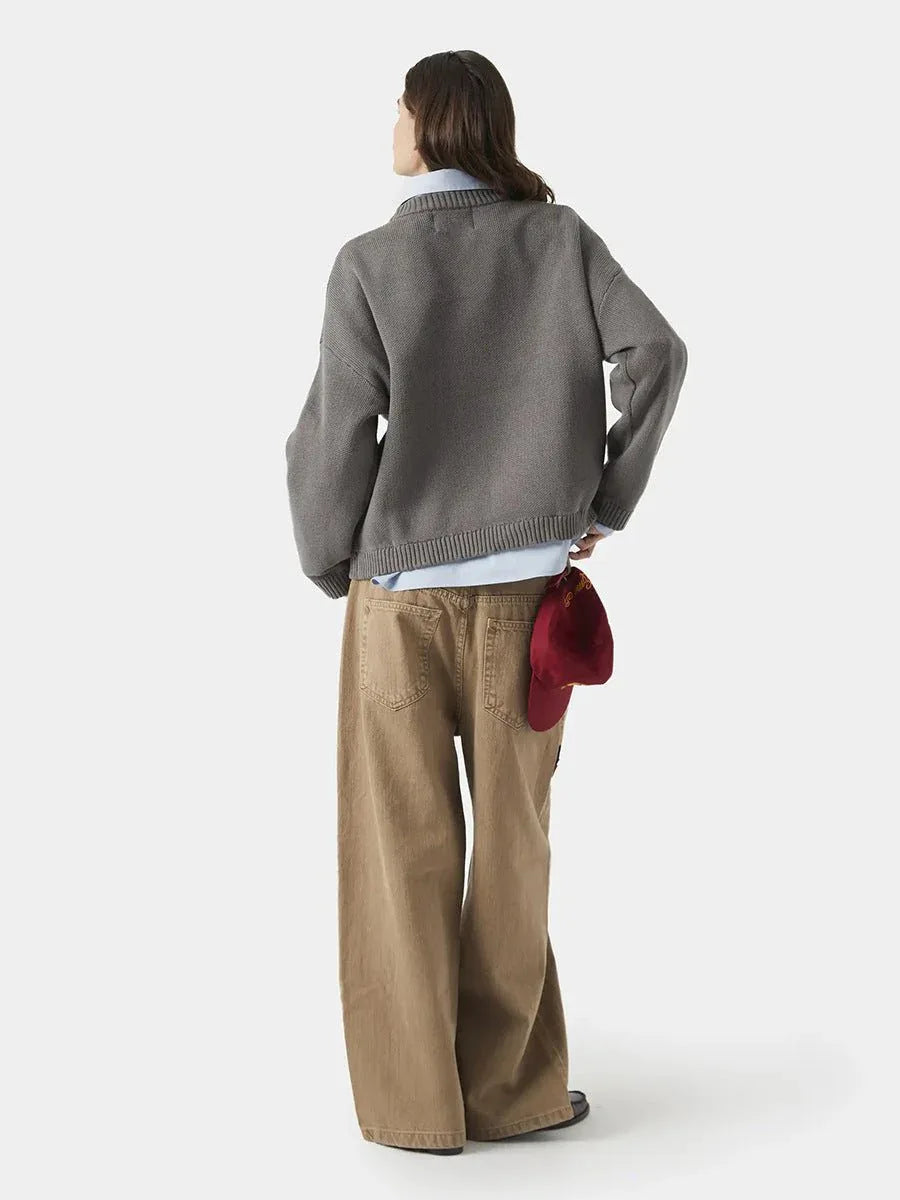 EMESTUDIOS Graphic Knit Sweater - View 11 | WEUXS