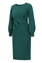 Long sleeve knit dress - View 6 | WEUXS
