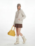 Confetti Knit Oversized Hoodie - View 6 | WEUXS