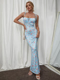 straps floral maxi dress blue#color_blue
