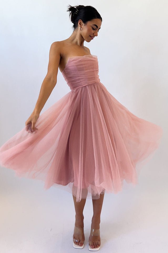 Swingin' It Midi Dress - WEUXS