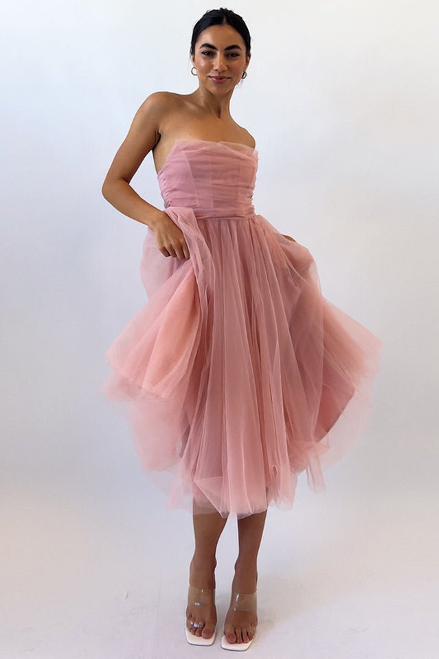 Swingin' It Midi Dress - WEUXS