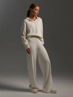 The Eleanor Polo Collar Knit Two-Piece Set - WEUXS
