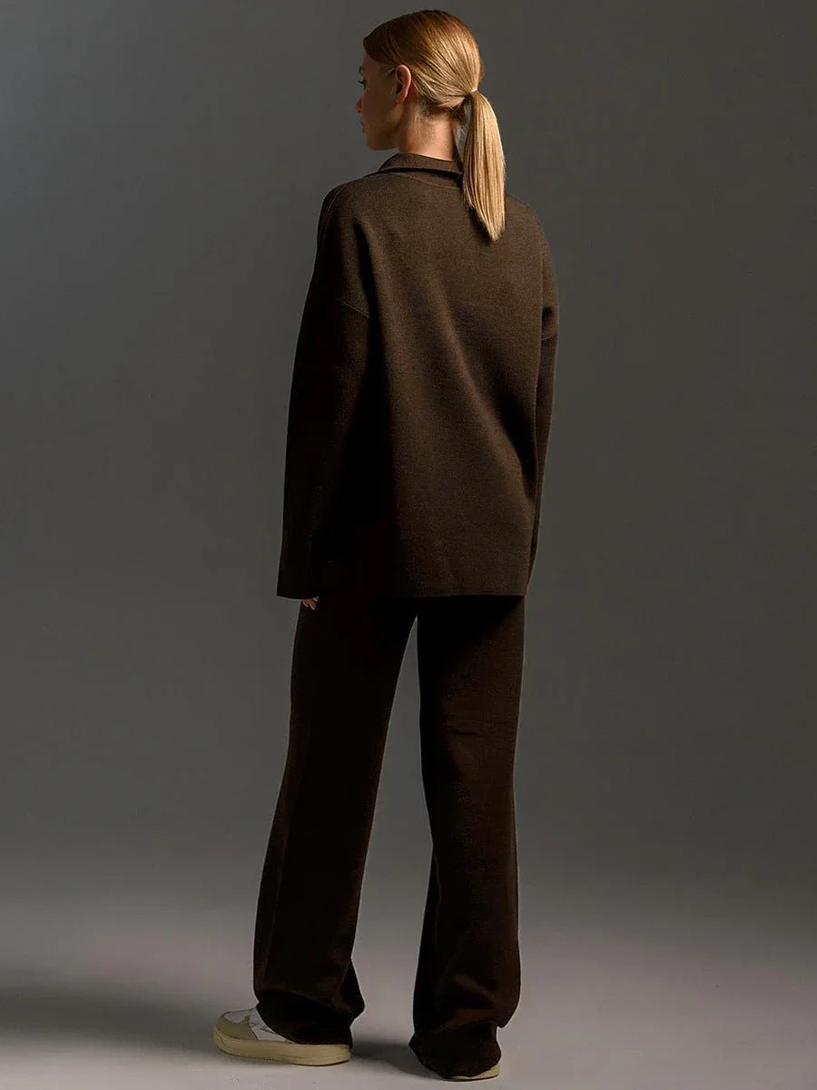Eleanor Knit Two-Piece Set - View 13 | WEUXS