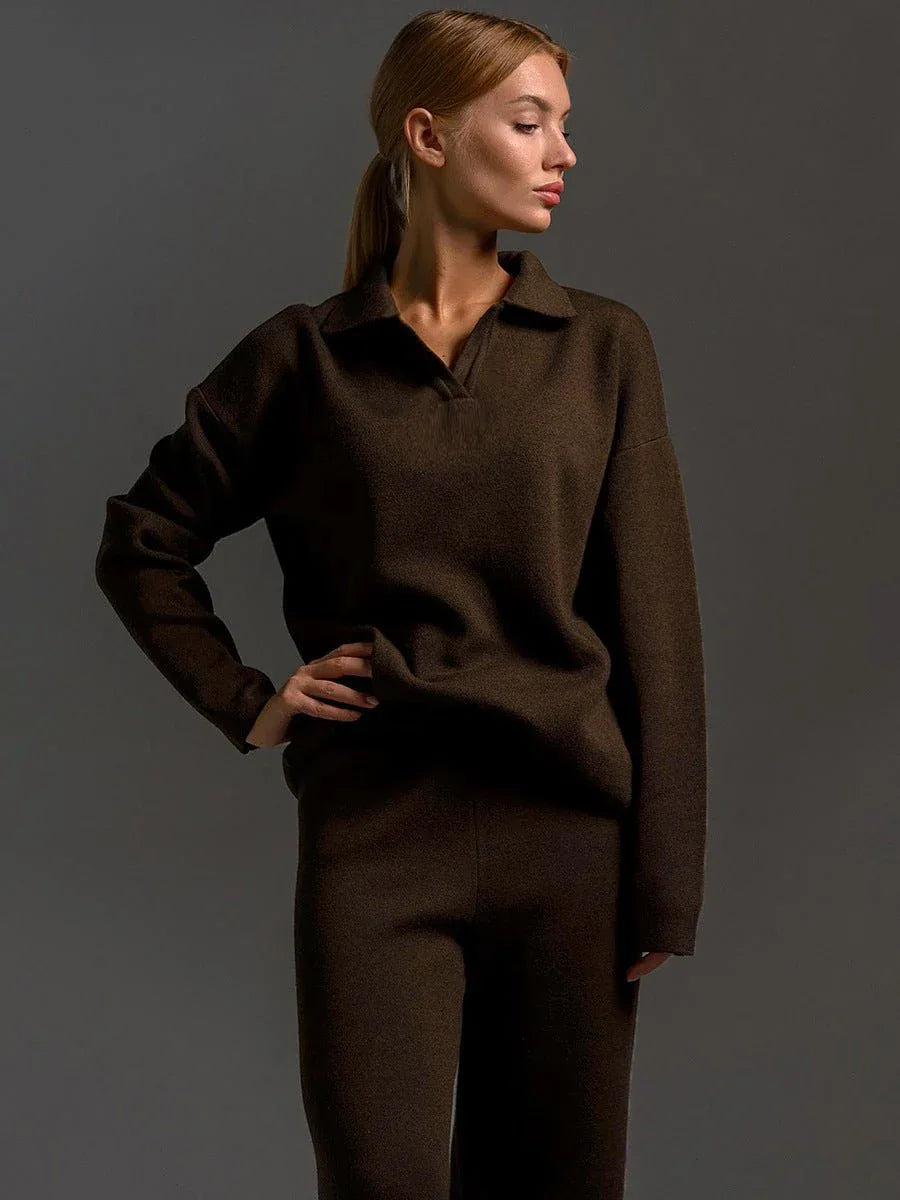 Eleanor Knit Two-Piece Set - View 14 | WEUXS