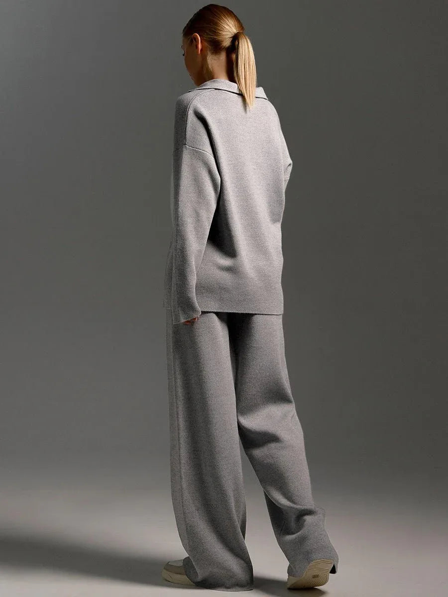 Eleanor Knit Two-Piece Set - View 12 | WEUXS