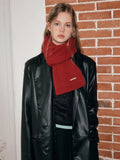 Unisex 100% Australian Wool Fine Knit Scarf - View 6 | WEUXS