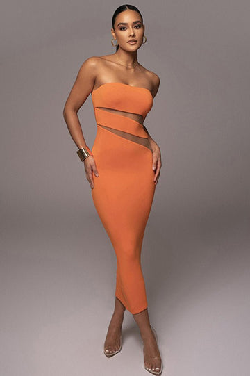 Unpredictable Midi Dress - WEUXS