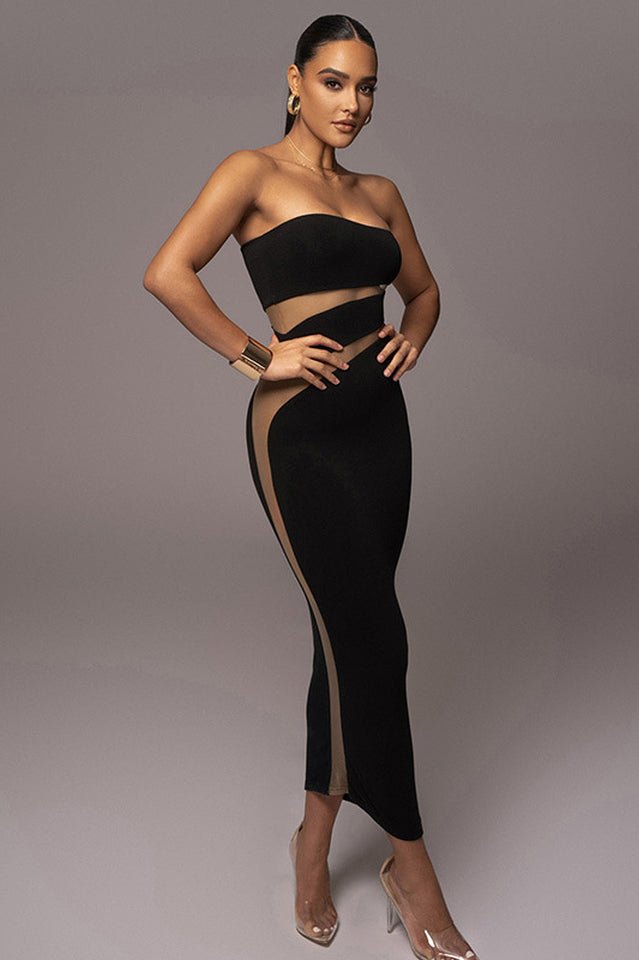 Unpredictable Midi Dress - WEUXS