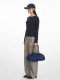 Ribbed Knit Henley Top - View 8 | WEUXS