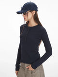 Ribbed Knit Henley Top - View 11 | WEUXS