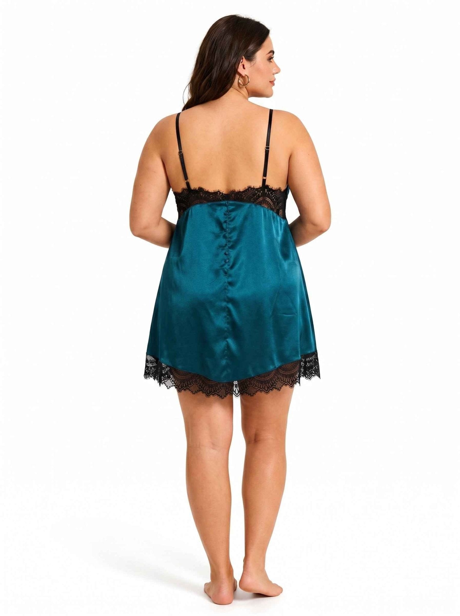 Women's Satin Chemise Loungewear Secondary image