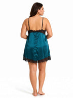 Women's Satin Chemise Loungewear - WEUXS