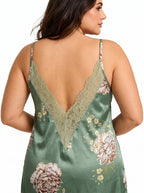 Women's Satin Slip Dress - WEUXS